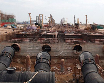 香港新界上水防水套管安裝現(xiàn)場(chǎng)